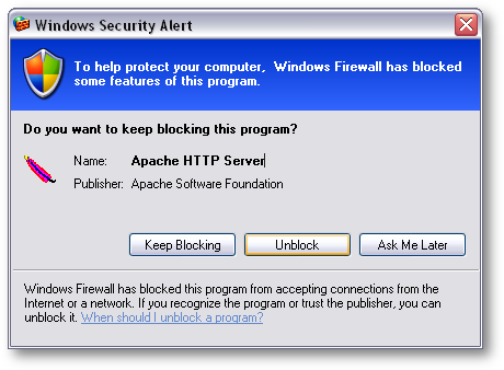 Click Unblock