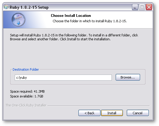 Click Install