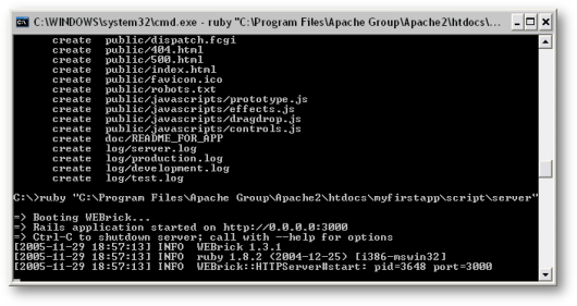 HTTP Server is running